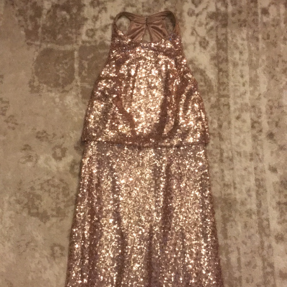 Jenny Yoo Sloan Dress- Rose Gold
